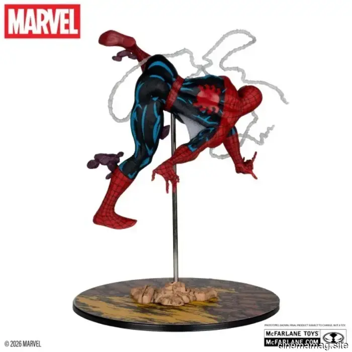 McFarlane Toys revela nuevas figuras coleccionables de Spider-Man, Escorpión y Hulk de Marvel Comics