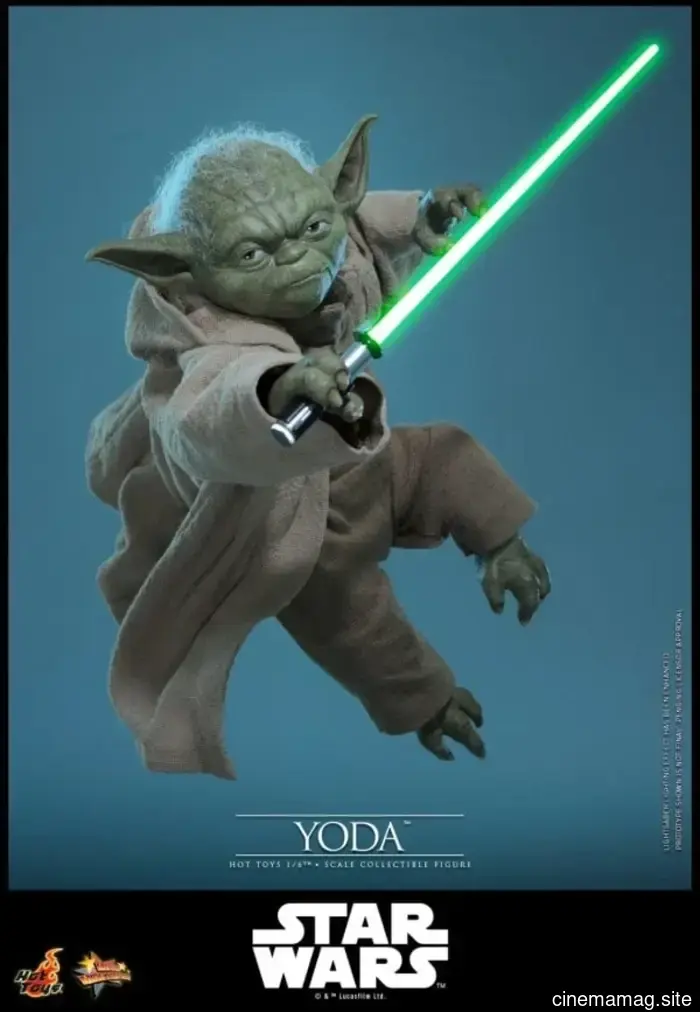 Yoda is now part of Hot Toys' collection for Star Wars: Episode III – Revenge of the Sith, available as a sixth scale figure.