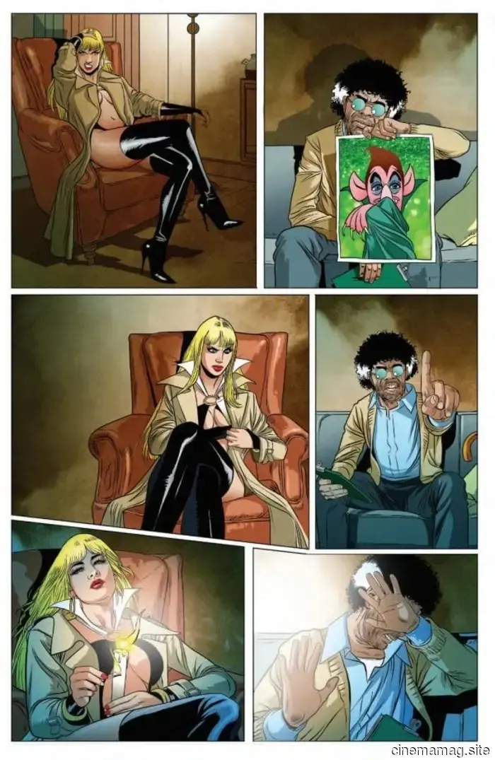 Here’s an exclusive first glimpse of Vampirella #2 with an early sneak peek from Dynamite Entertainment.