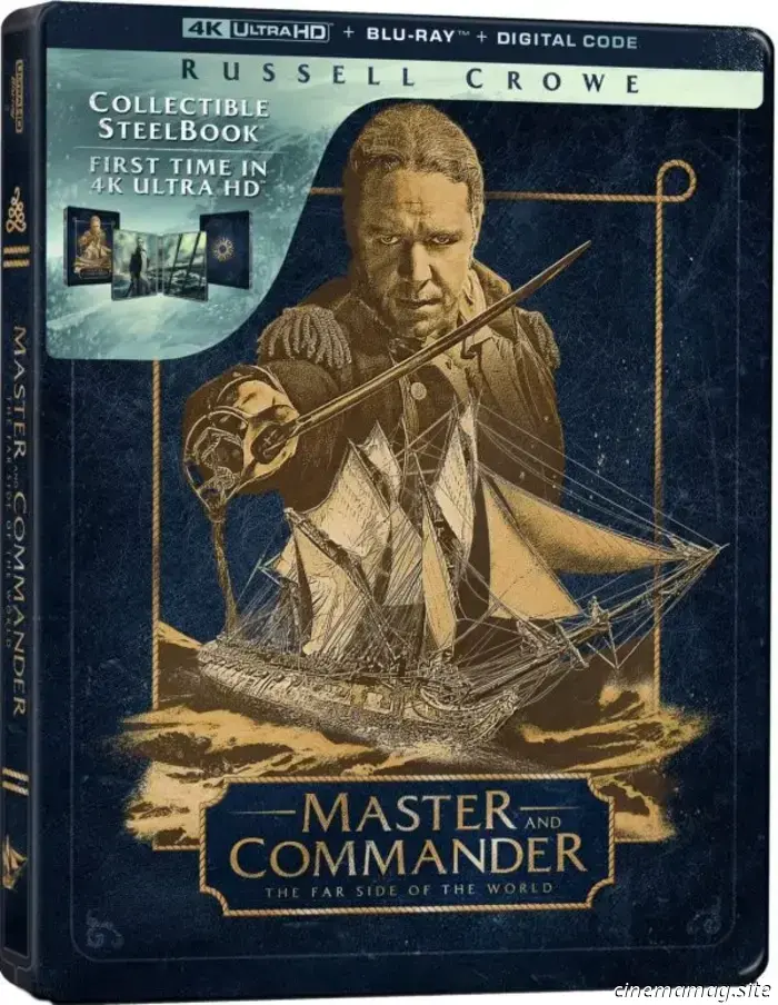 Maestro y comandante: El otro lado del mundo zarpará en 4K Ultra HD