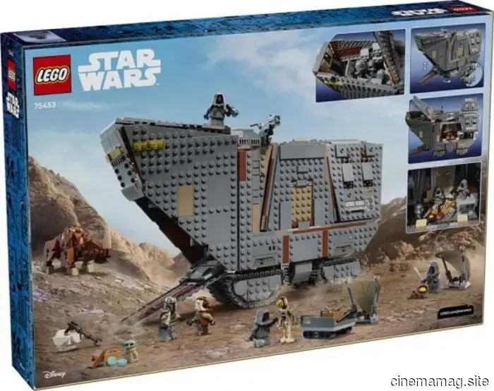 Nuovi set LEGO Star Wars: The Mandalorian e Grogu svelati
