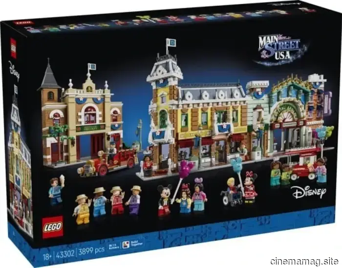 LEGO hace un viaje por Main Street U.S.A. de Disney con un nuevo set.