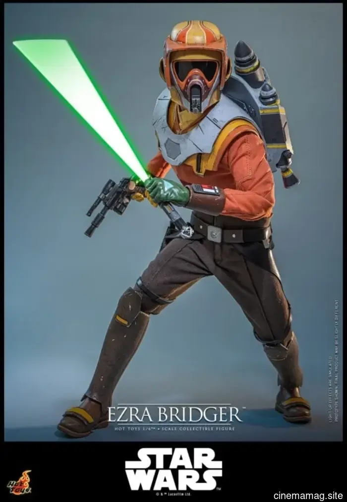 Hot Toys has released new sixth scale figures of Sabine Wren and Ezra Bridger from Star Wars Rebels.