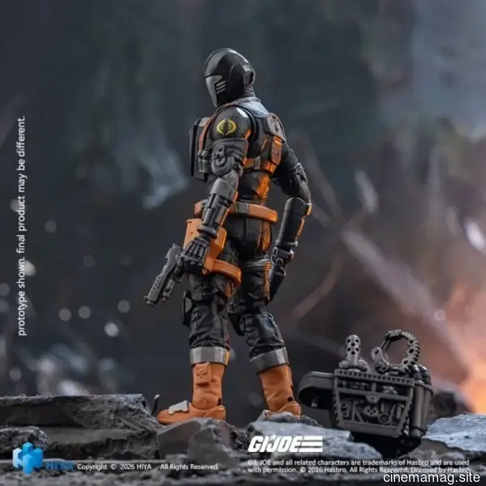 Фигурки Cobra B.A.T. и Python Patrol Crimson Guard поступают в серию Exquisite Mini от Hiya Toys по G.I. Joe