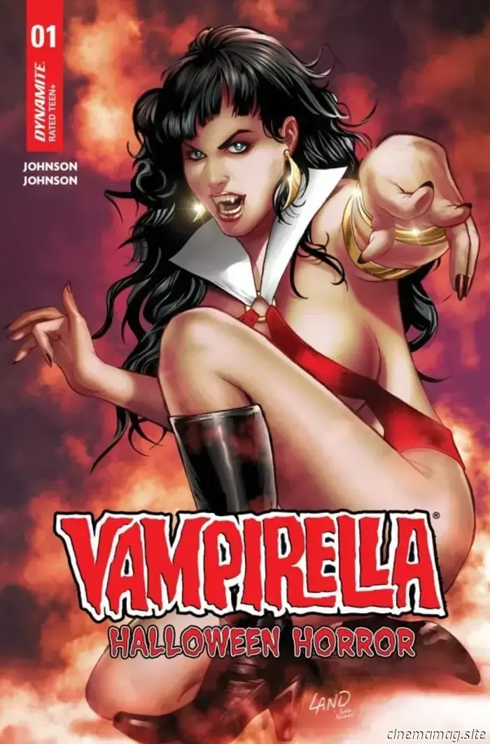 Here’s your first glimpse at Vampirella Halloween Horror.