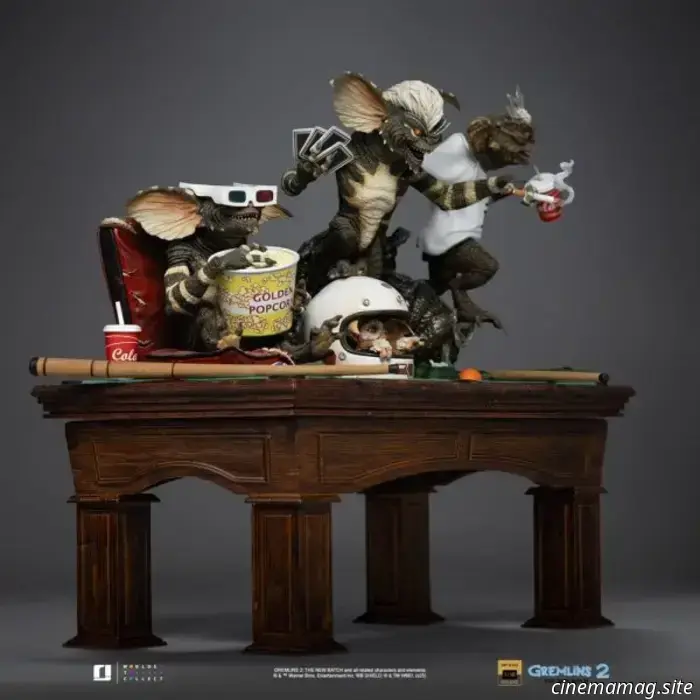 Iron Studios presenta il diorama da collezione Gremlins 2: The New Batch