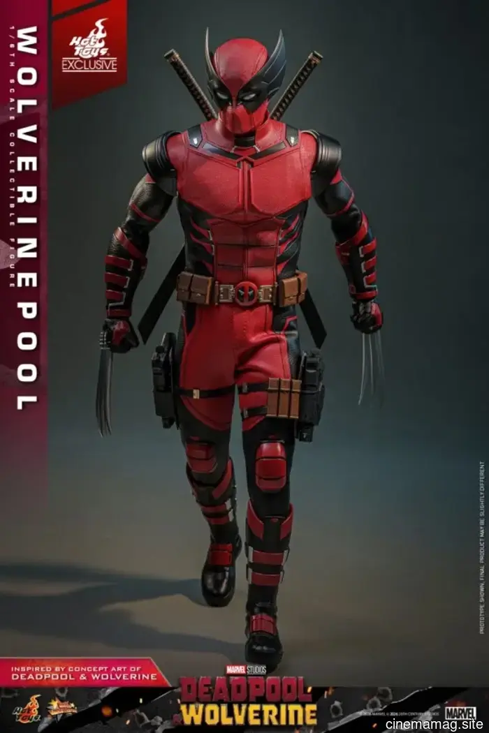 Wolverinepool se une a la colección de Deadpool y Wolverine de Hot Toys con una figura de sexta escala.