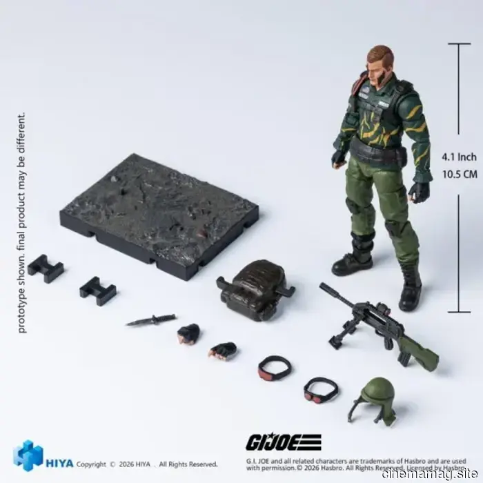 Dusty si unisce a Tiger Force per la nuova figura della mini serie Exquisite di G.I. Joe di Hiya Toys