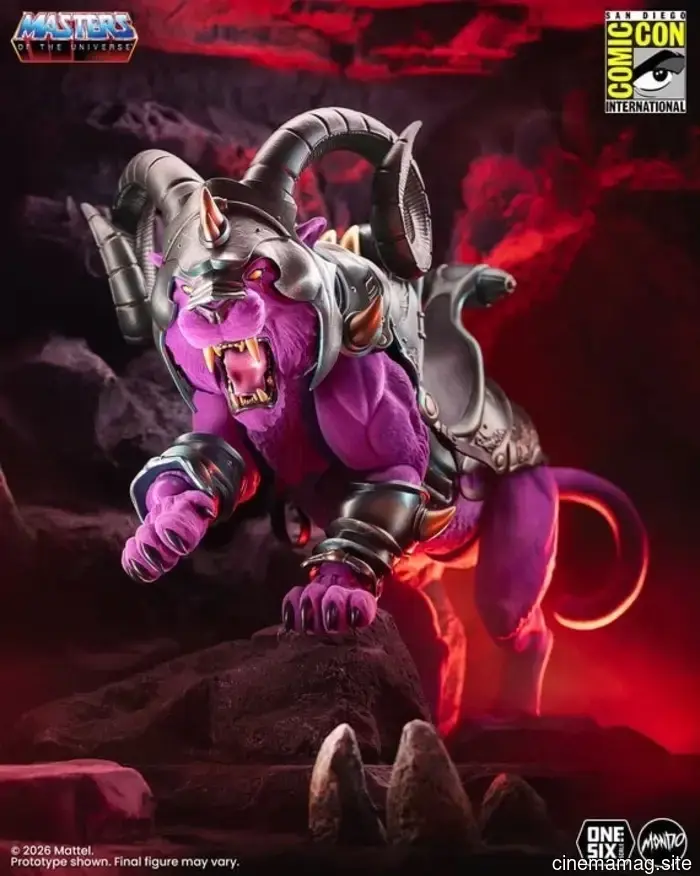 Mondo svela le figure esclusive di Masters of the Universe Keldor e Panthor per il Comic-Con