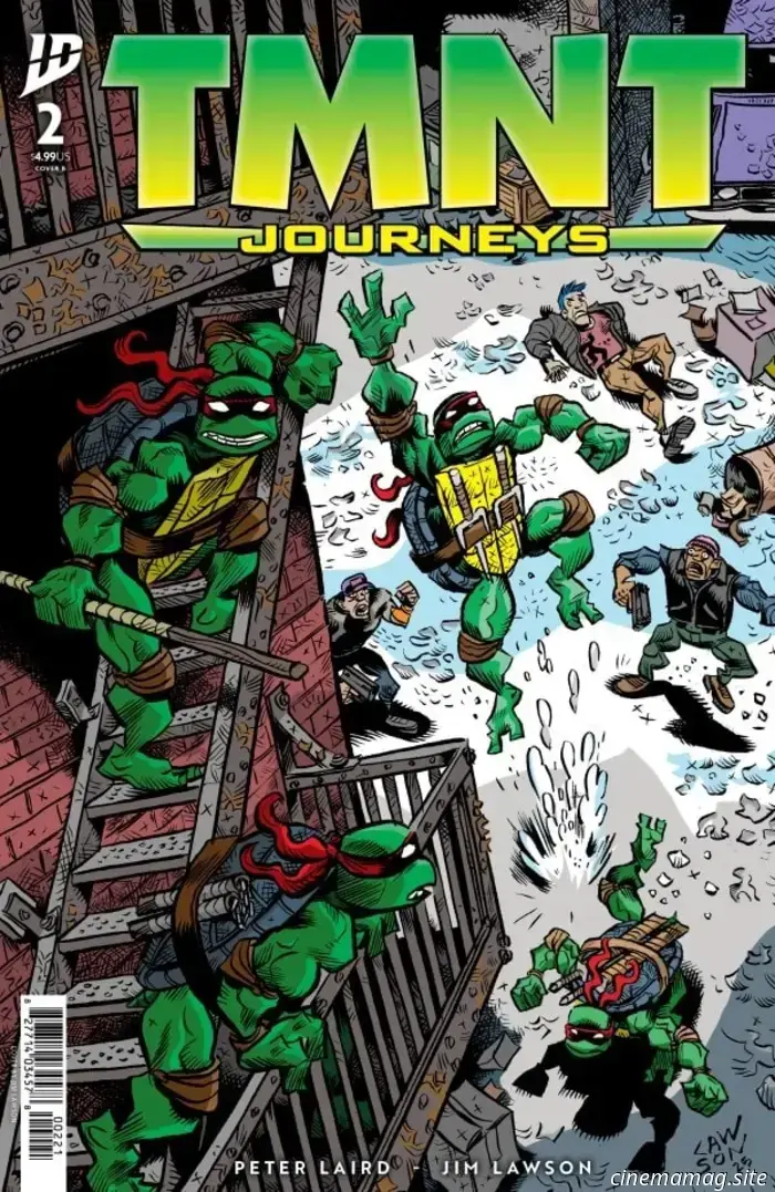 Recensione del fumetto – Teenage Mutant Ninja Turtles: Journeys n. 2
