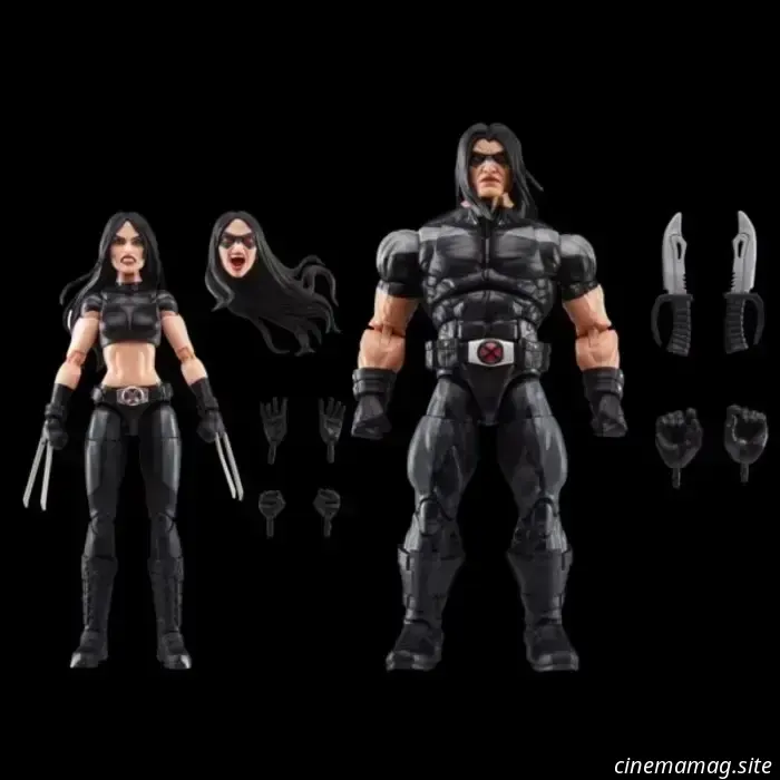 Hasbro introduces X-23 and Warpath in the Marvel Legends Series X-Force 2-Pack.