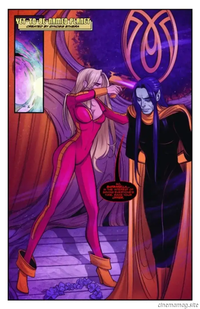 Barbarella #4 - Comic Book Teaser