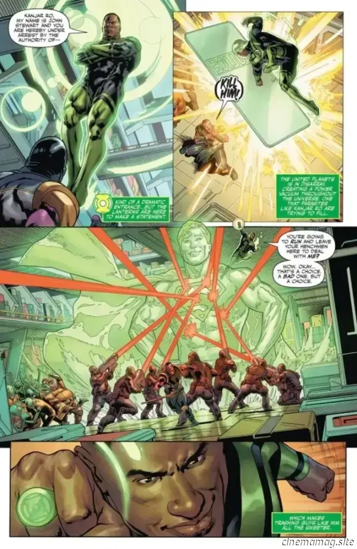 Avance de cómic - Green Lantern Corps nº 1