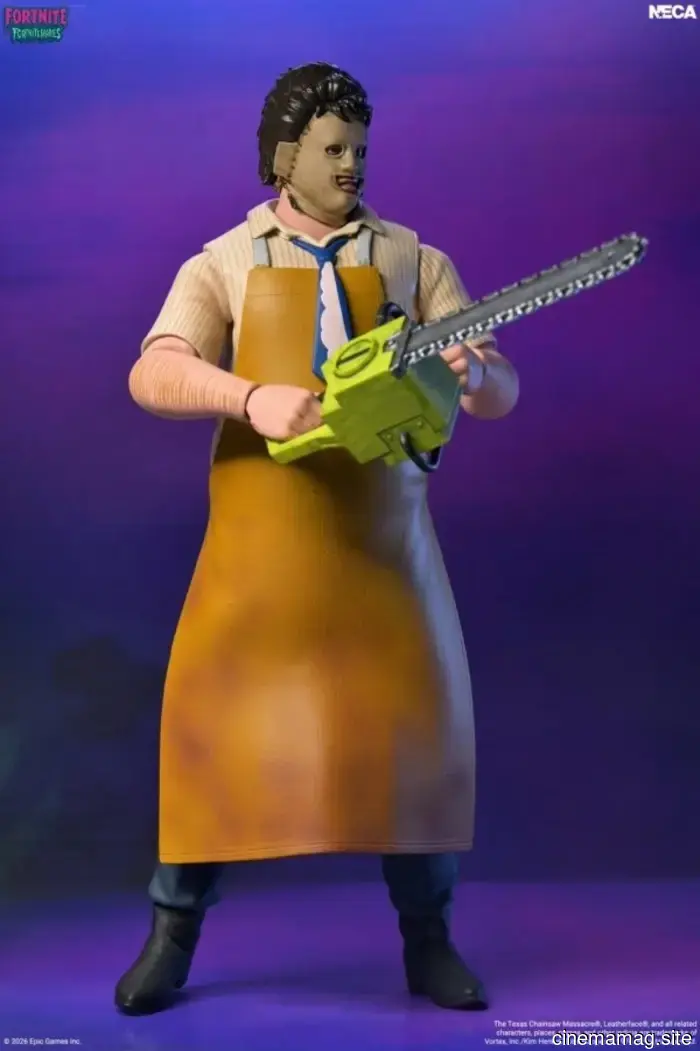 Майкл Майерс, Кожаное Лицо и Кукла Билли - фигурки действий из Fortnite Fortnitemares, представленные NECA