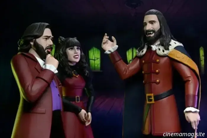NECA introduces What We Do In the Shadows to its Tiny Terrors collection.