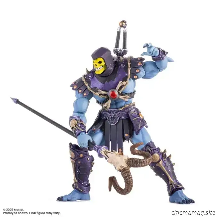 Mondo svela l'action figure MOTU200X di Skeletor dei Masters of the Universe.