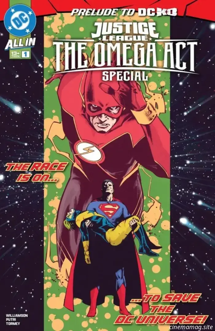 Anteprima del fumetto – Justice League: The Omega Act Speciale n. 1