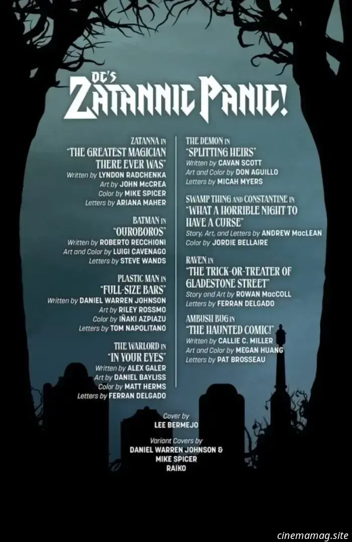 Anteprima del fumetto – Zatannic Panic! #1 della DC
