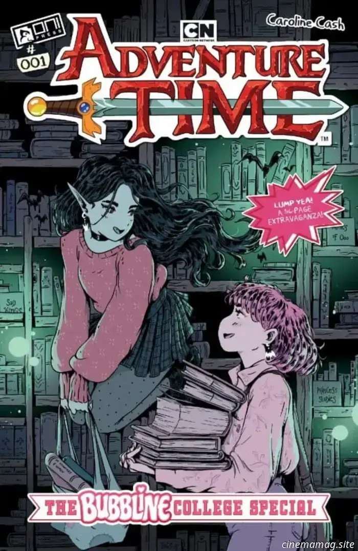 Oni Press offers a first-look preview of Adventure Time: The Bubbline College Special.