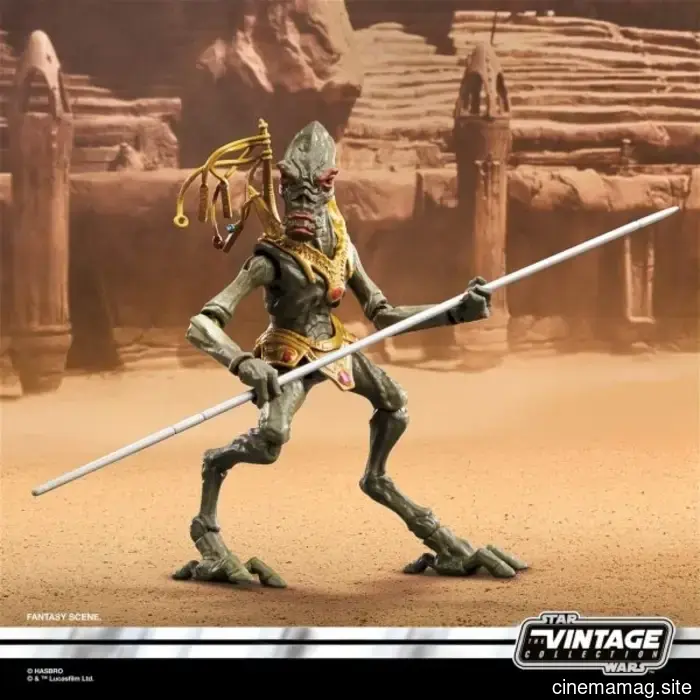 Hasbro has introduced the Orray & Geonosian Picador action figure set from Star Wars: The Vintage Collection.