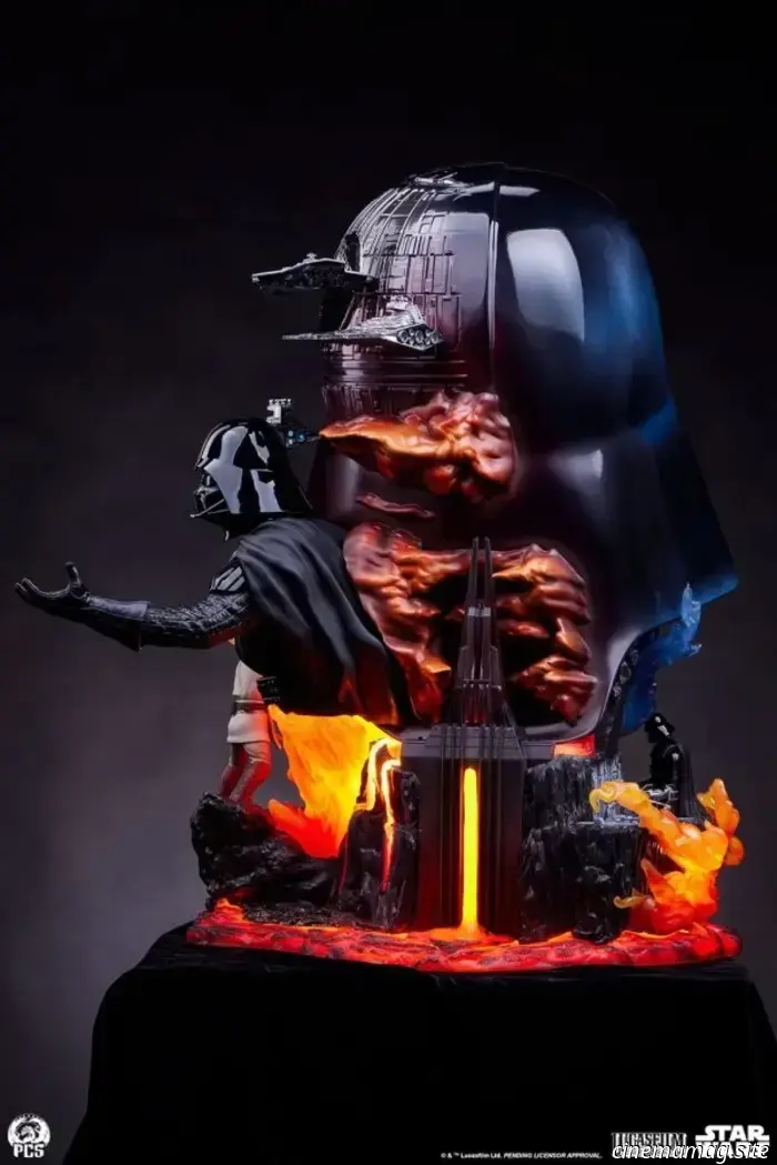 Darth Vader Star Wars Fine Art busto rivelato da PC da collezione