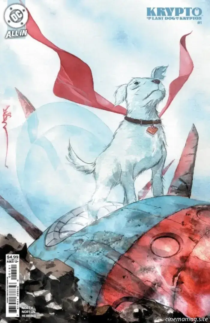 The comic series "Krypto: The Last Dog of Krypton" is set to debut in June.