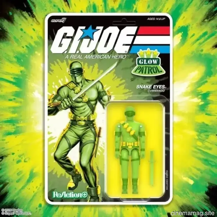 Super7 представляет G.I. Joe Glow Patrol на JoeFest с эксклюзивными фигурками ReAction+.