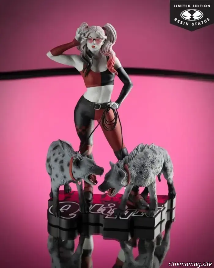 McFarlane announces the release of a new Harley Quinn statue for DC Collectibles.