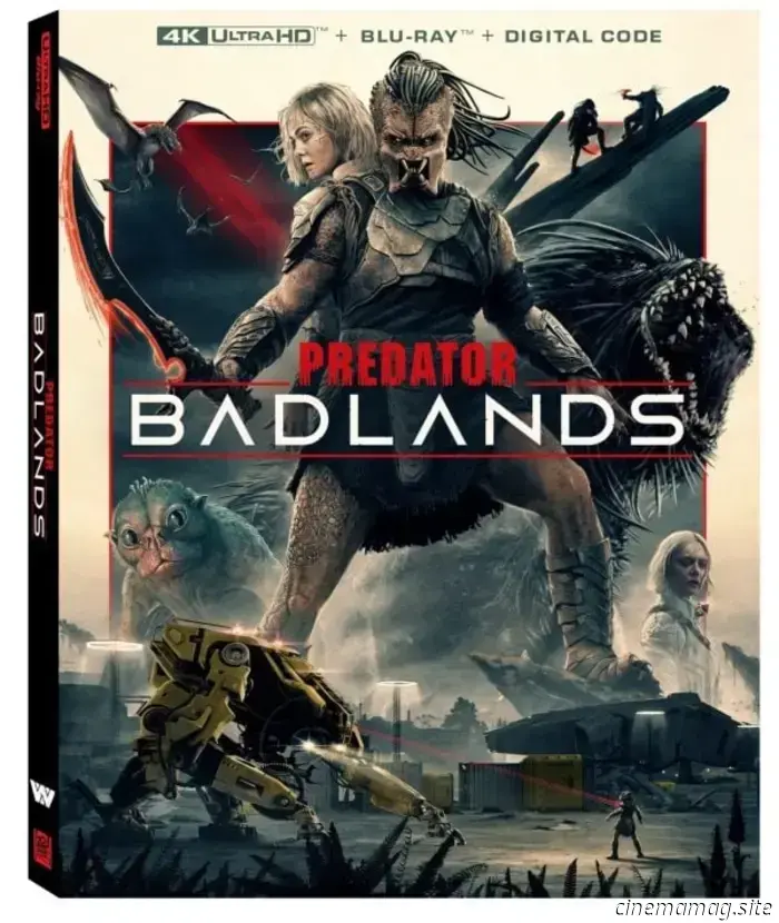 Predator: Badlands is set to be released on 4K Ultra HD, Blu-ray, and Digital.