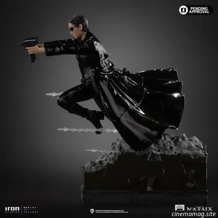 Trinity si unisce alla linea di collezionabili di Iron Studios dedicata a The Matrix con una nuova statua.