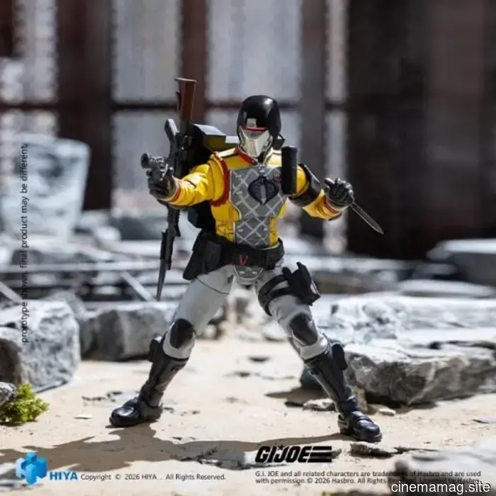 Фигурки Cobra B.A.T. и Python Patrol Crimson Guard поступают в серию Exquisite Mini от Hiya Toys по G.I. Joe