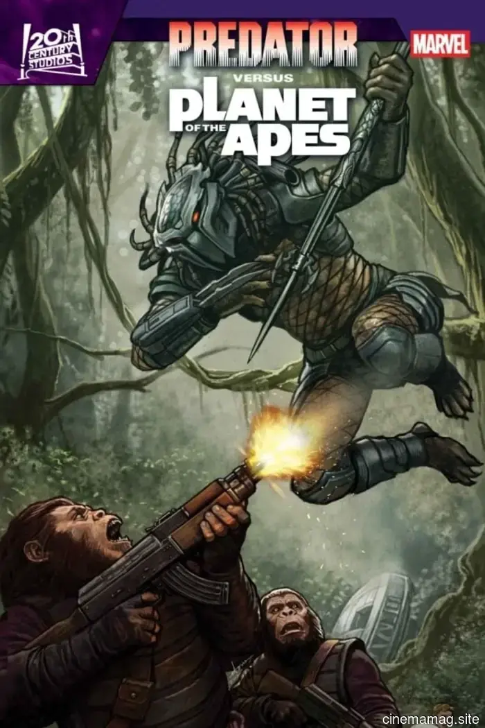 Two legendary sci-fi franchises come together in Marvel’s Predator vs. The Planet of the Apes.
