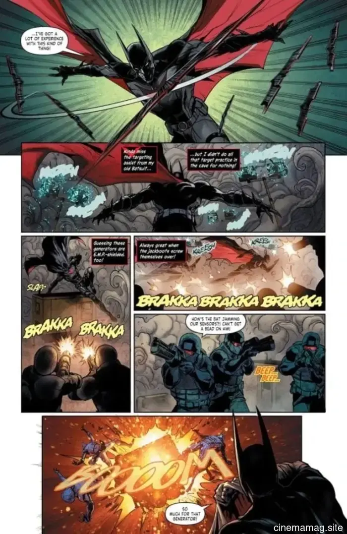 Предварительный просмотр комикса – Бэтмен/Статик: За пределами #5