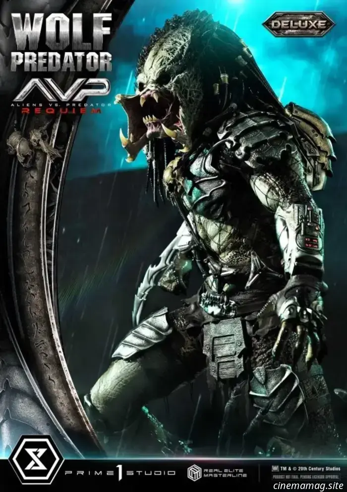 Prime 1 Studio has unveiled the collectible statue of the Wolf Predator from Aliens vs. Predator: Requiem.