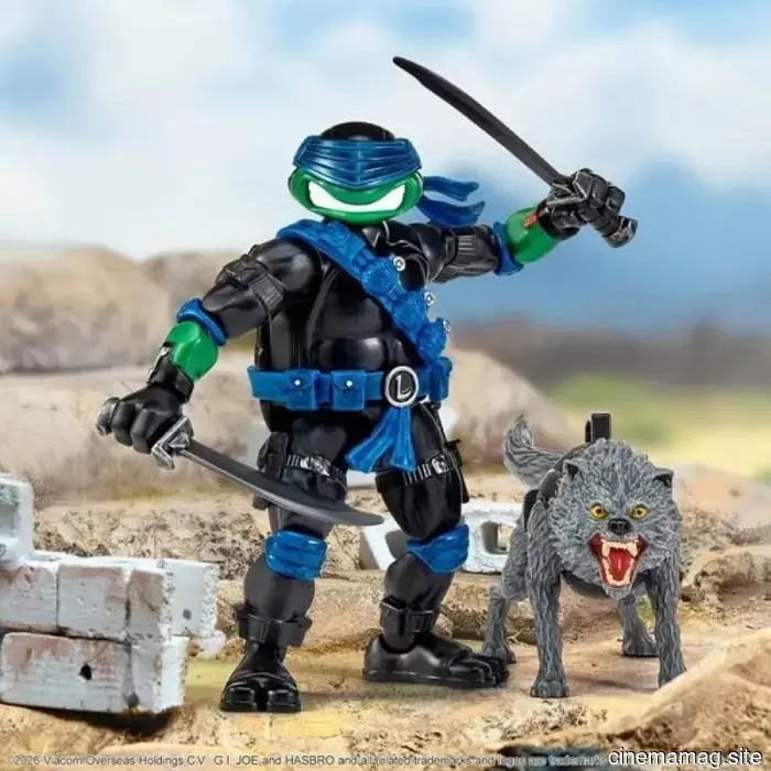 Teenage Mutant Ninja Turtles x G.I. Joe Snake Eyes x Leo e Timber x Rahzar 2-pack in arrivo al Comic-Con da Playmates Toys