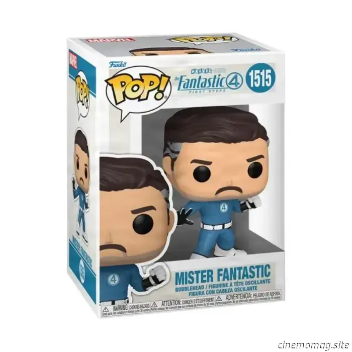 Funko has unveiled the Pop! Vinyl figures for The Fantastic Four: First Steps.