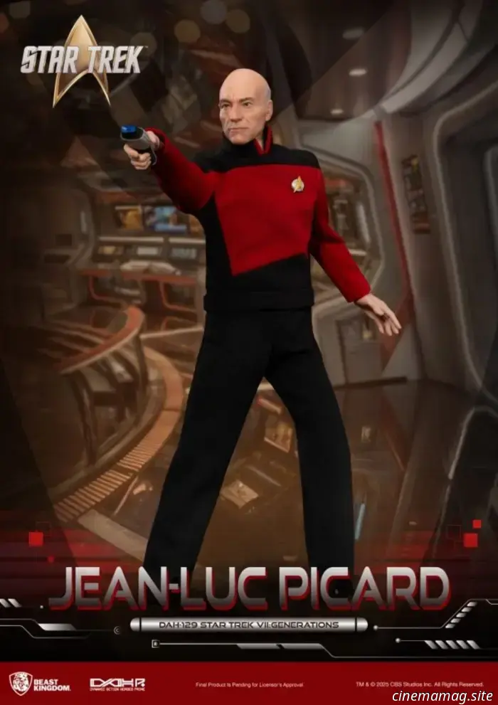 Спок и Пикар присоединяются к линейке динамичных фигурок Beast Kingdom Star Trek Dynamic 8ction Heroes.