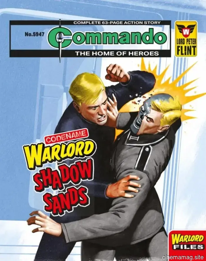 Warlord introduces the release of four new Commando Comics.