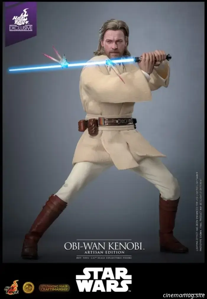 Hot Toys reveals the Artisan Edition figure of Obi-Wan Kenobi from Star Wars: Episode II - Attack of the Clones.