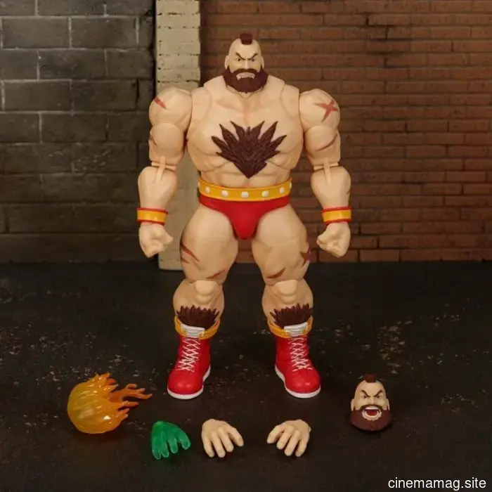 Jada Toys is set to release an action figure of Zangief from Ultra Street Fighter II: The Final Challengers.