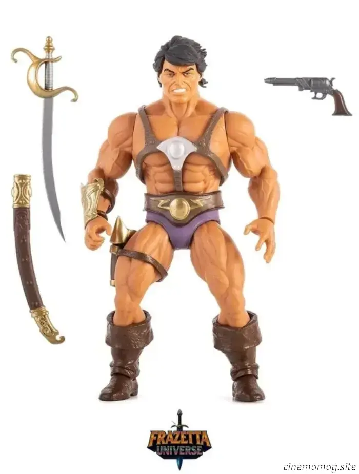 John Carter de Marte, Conan el Bárbaro y Death Dealer lanzan una línea de figuras de acción de estilo retro del Universo Frazetta