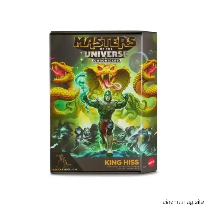 King Hiss is added to Mattel’s Masters of the Universe Chronicles collection with a new figure.