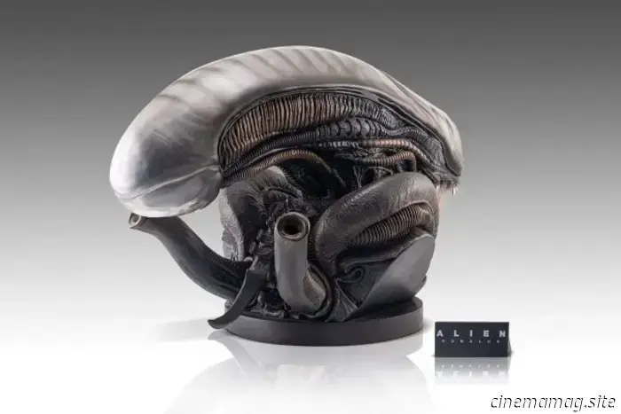 Busto de tamaño natural de edición limitada de Alien: Romulus Scorched Xenomorph presentado por Hollywood Collectibles