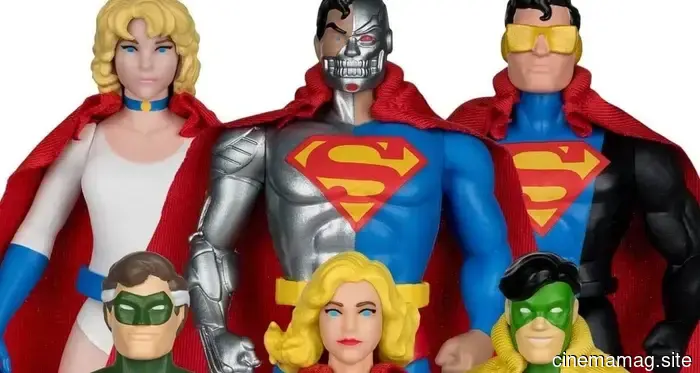 Power Girl, Supergirl, Cyborg Superman e altri si uniscono alla collezione di action figure DC Super Powers di McFarlane.