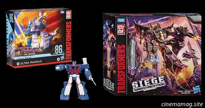 Hasbro has revealed new Transformers action figures, which include Age of the Primes and additional offerings.