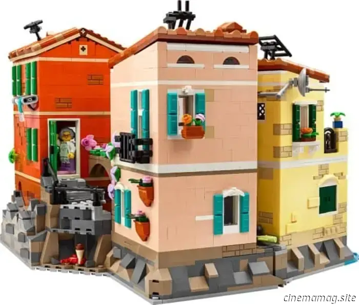 The LEGO Icons Italian Riviera set has been officially revealed.