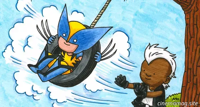 Jeffrey Brown adds his unique touch to Marvel through new variant covers.