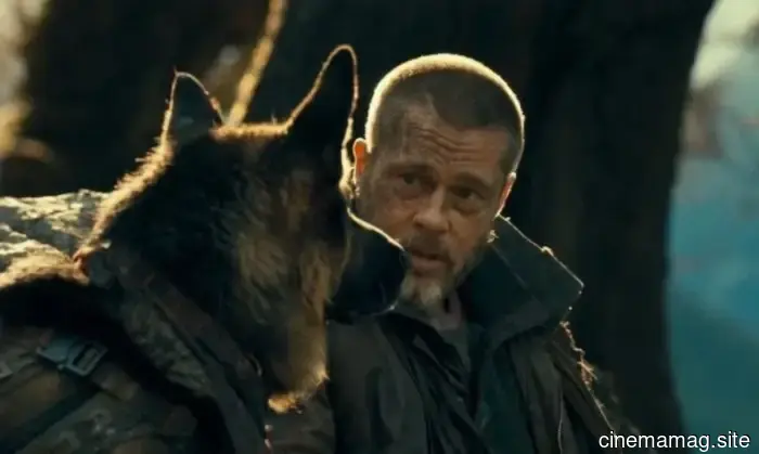 In the trailer for David Ayer's Heart of the Beast, Brad Pitt battles for survival alongside his dog.