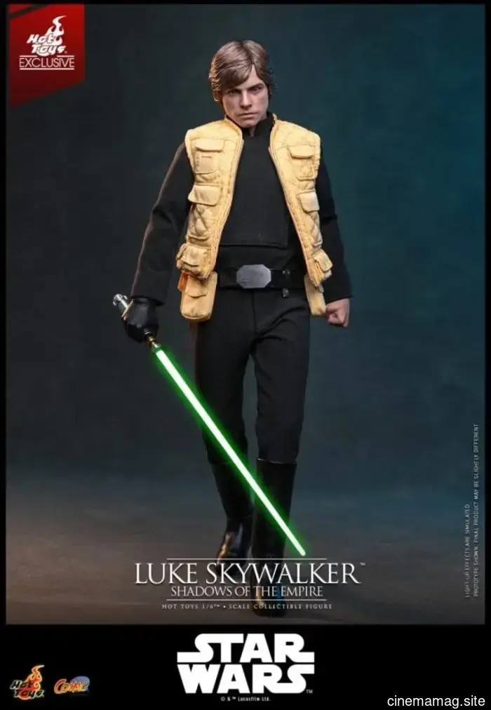 Luke Skywalker from Shadows of the Empire is now a part of Hot Toys' sixth scale action figure collection from Star Wars.