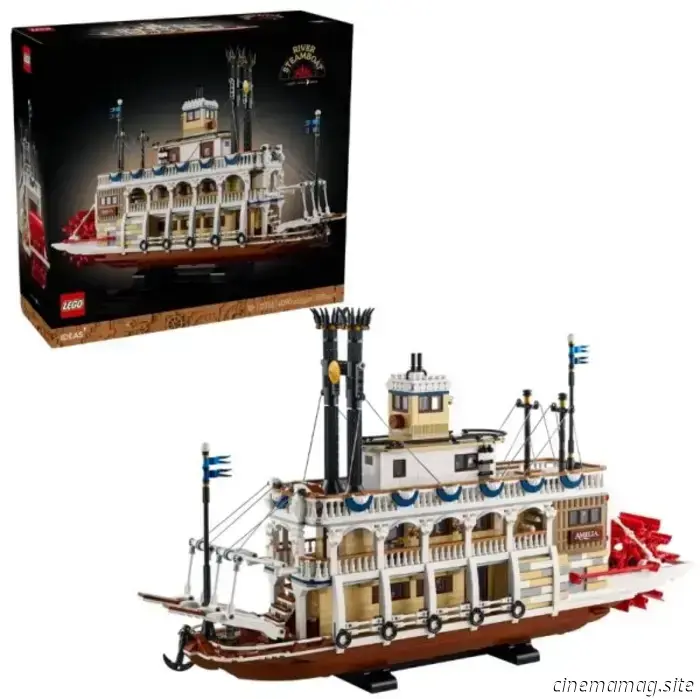 LEGO Ideas River Steamboat is set to launch this April.